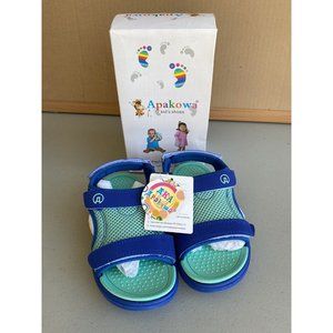 boys blue light weigh sandals with straps size 12 EU 30 New in box